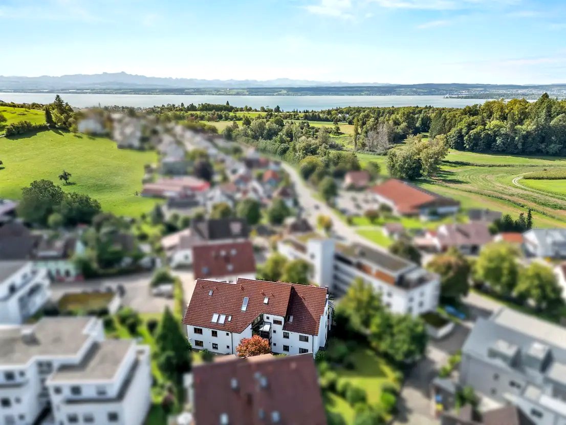 Luftaufnahme Dorf